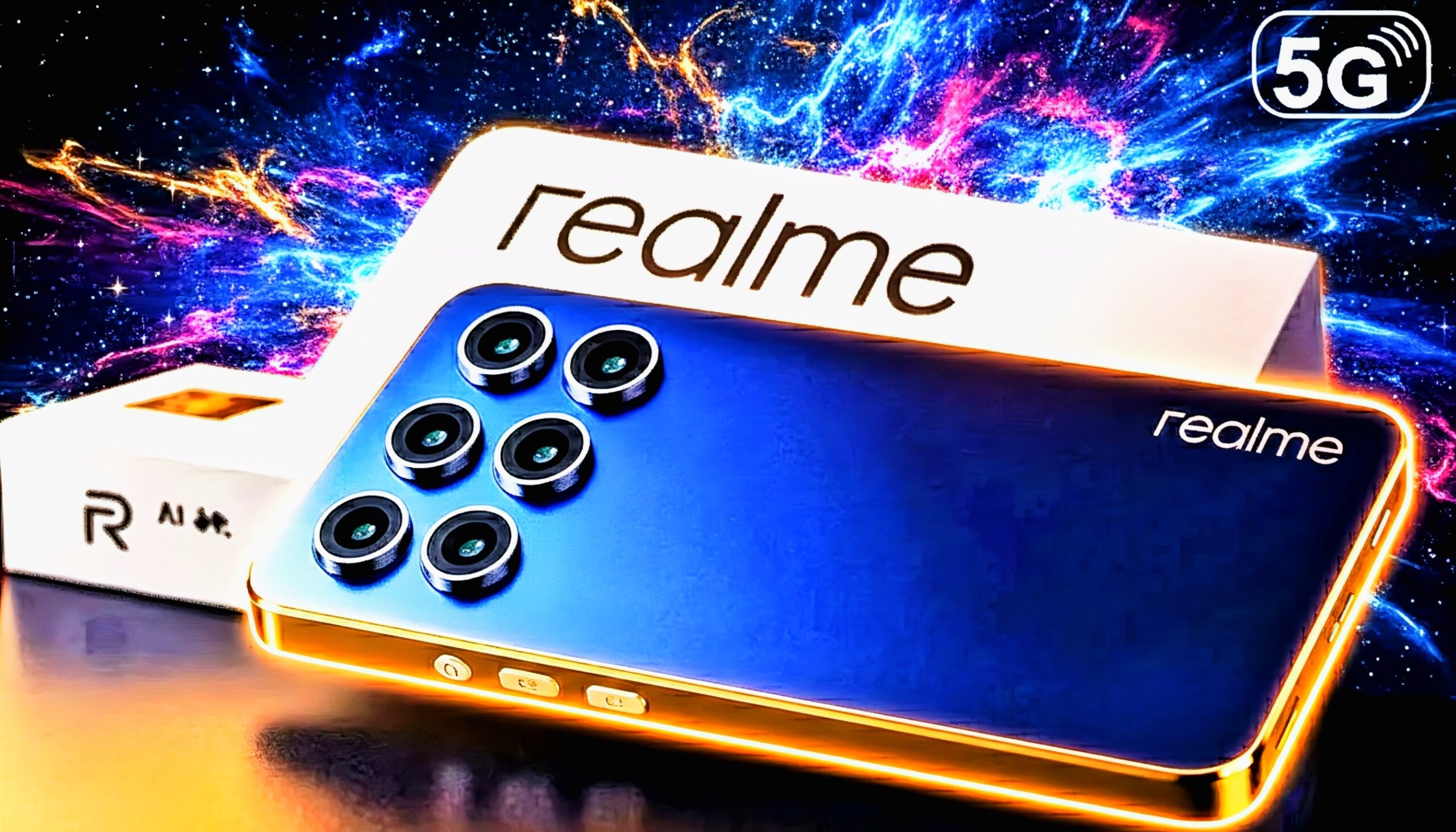 Read more about the article Realme Launches High-End 5G Smartphone Featuring 250MP Camera & Massive 7200mAh Battery